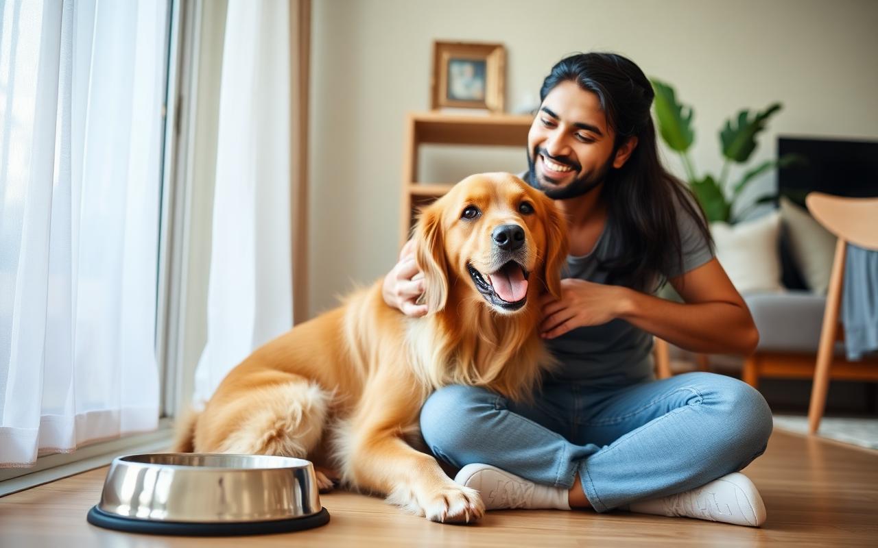How Pet Influencers Help Brands Reach Animal Lovers (The Cuteness-to-Conversion Funnel) — Indian pet owner playing with their golden retriever at home